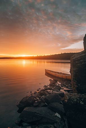 water sunset